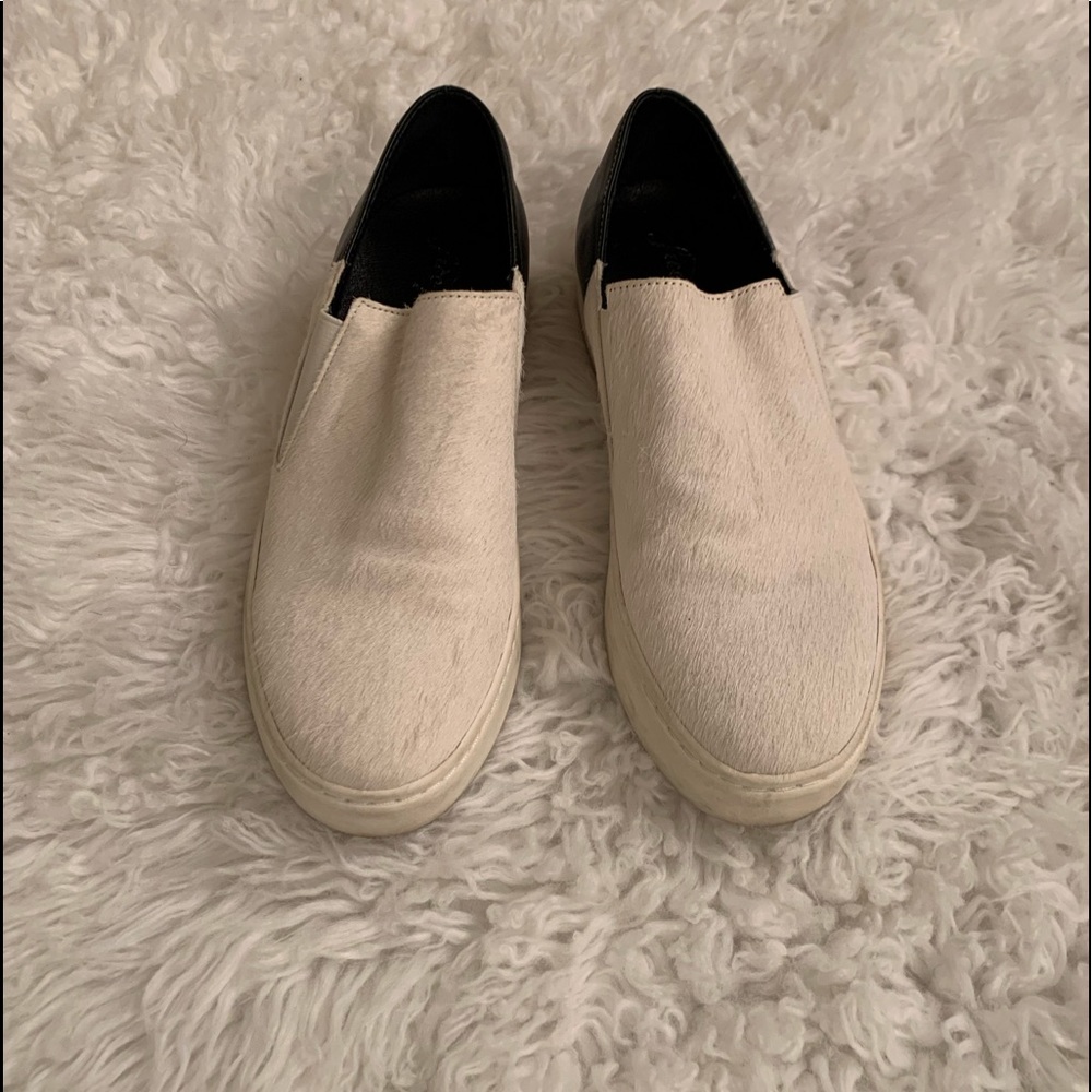 Free People Calfskin Slip on decks